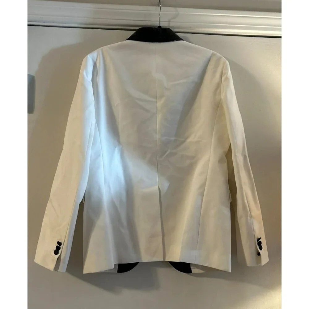 NWT $2,190 Dsquared2 Shawl Tuxedo Slim Cut Blazer Size 52